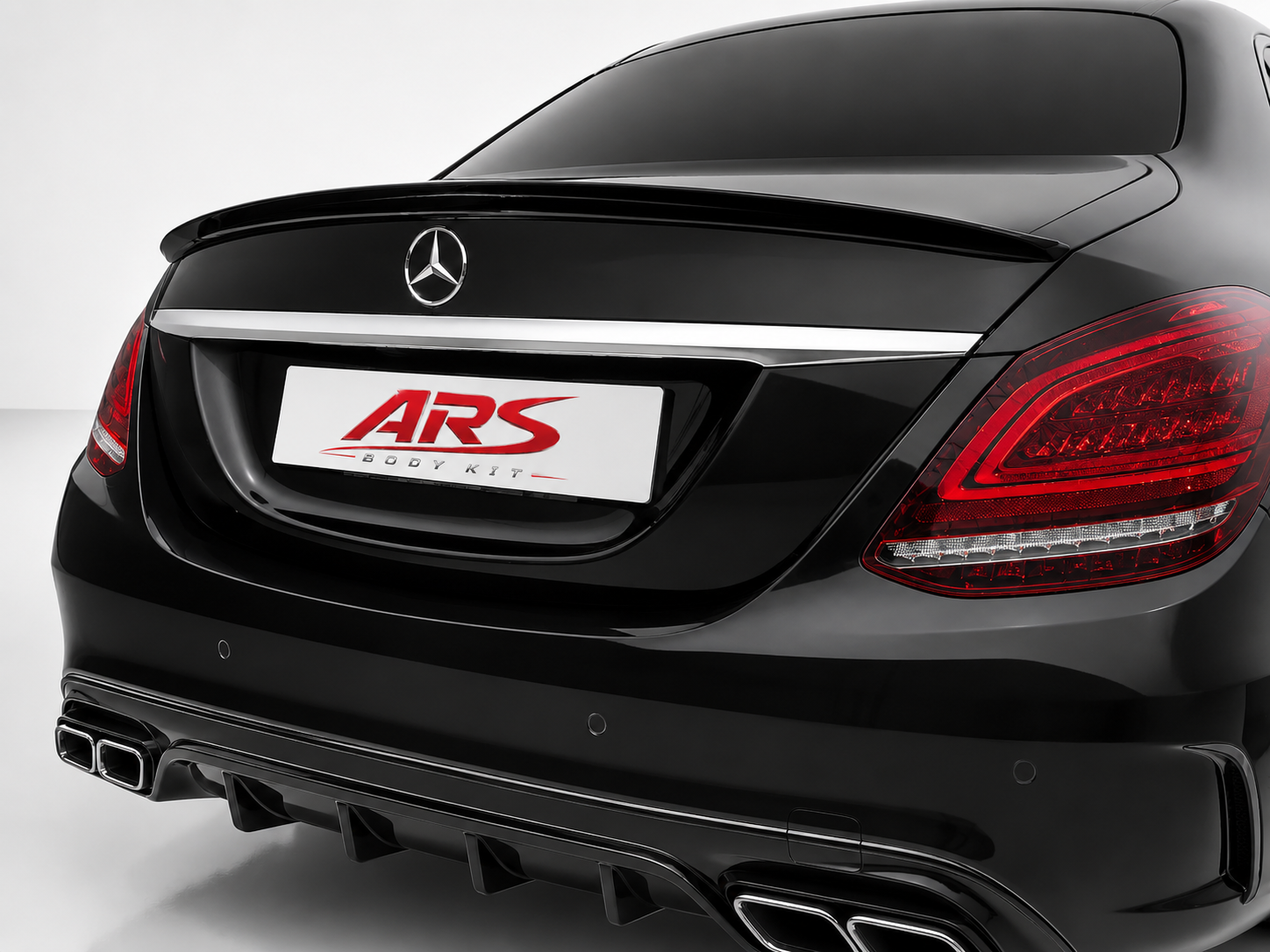 Αεροτομή Επικαθήμενη Mercedes C-CLass W205 Sedan
