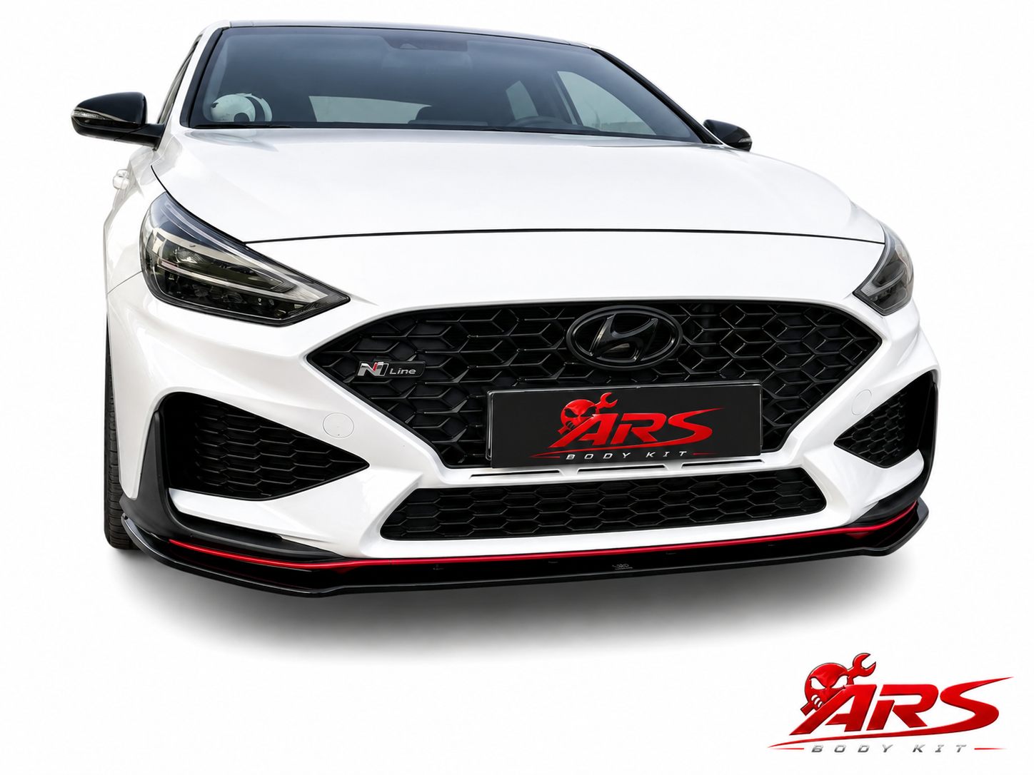 Εμπρός Σπλίτερ Hyundai i30 Mk3 N N-Line Hatchback Fastback Facelift (2020-), (1)